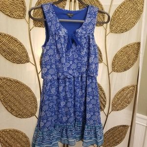 Adorable Blue Lily Rose Dress sz S.